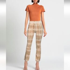 New SPRWMN Leather ankle pants S